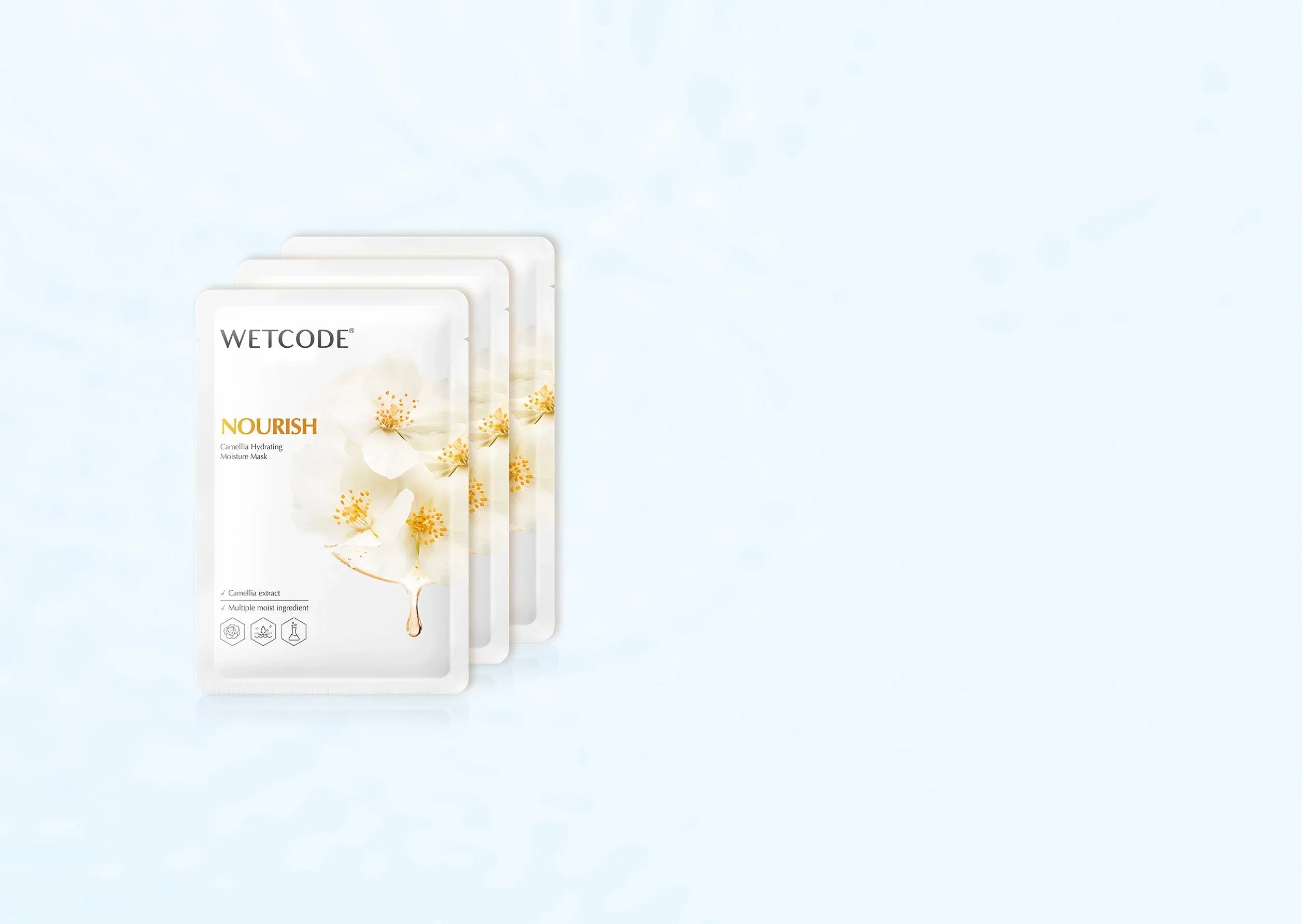 WETCODE - Camellia Hydrating Moisture Mask *10pz
