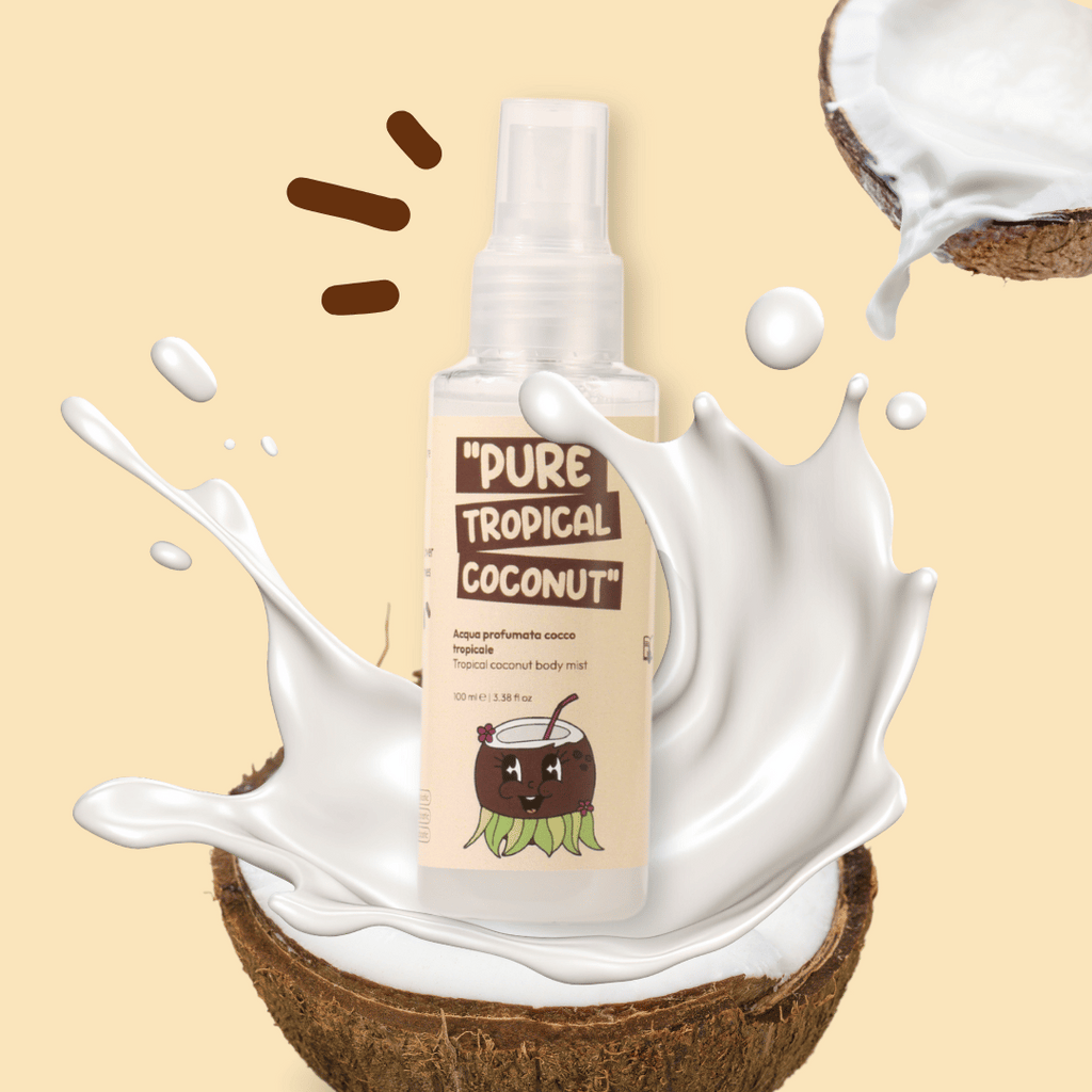 Acqua profumata cocco tropicale