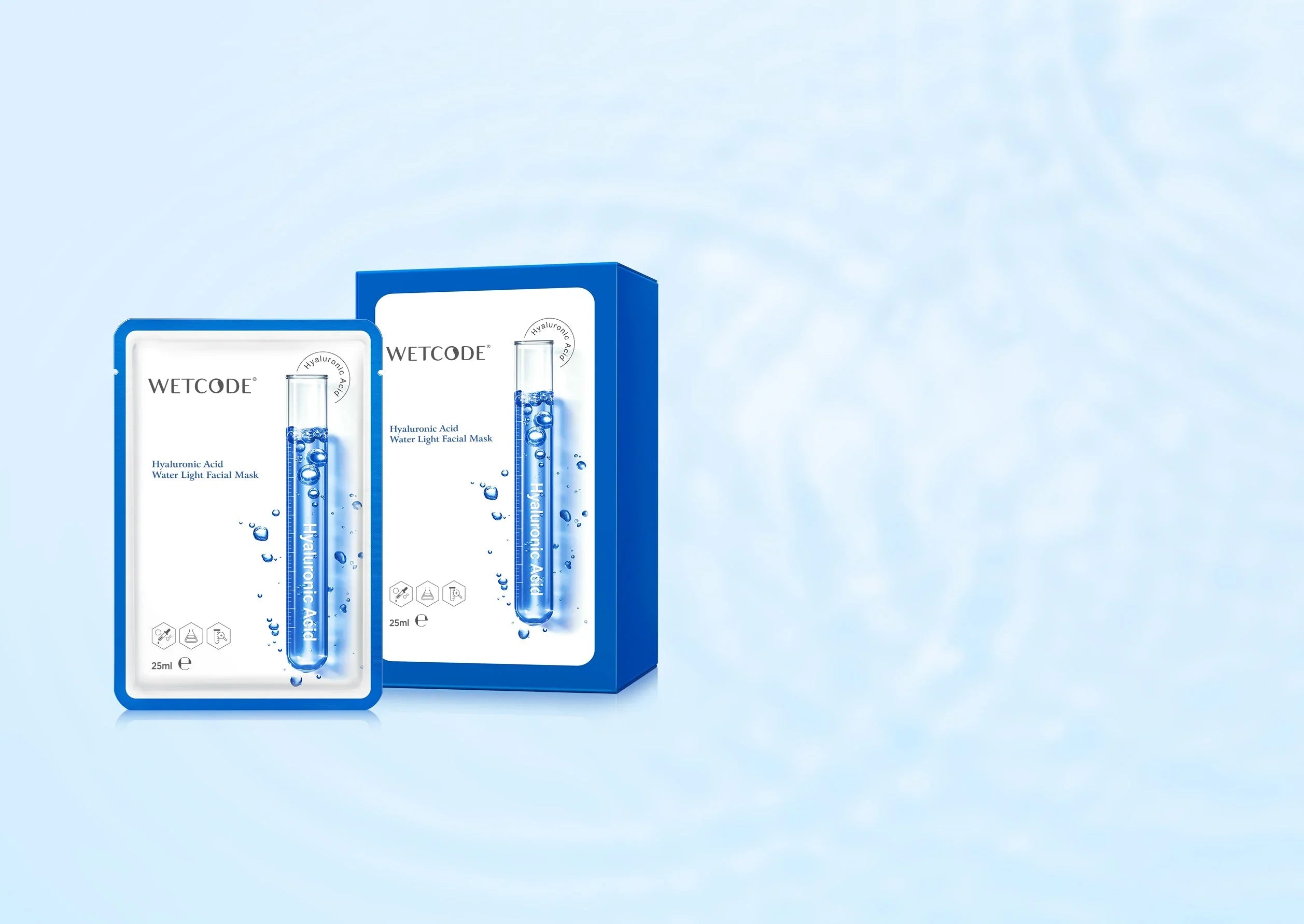 WETCODE - Hyaluronic Acid Facial Mask *5pz